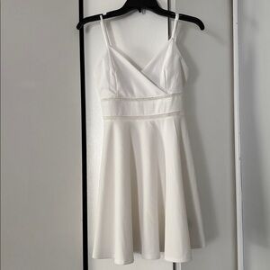 White Spaghetti Strap Dress